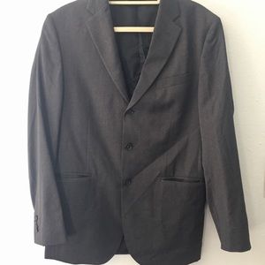 Banana Republic Modern Fit Gray Blazer, 40R
